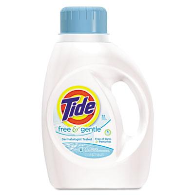 Tide Liquid Laundry Detergent, Free & Gentle, 50-oz.