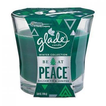 SC Johnson Glade Wax Candle, Spruce Scent, 3.8-oz.