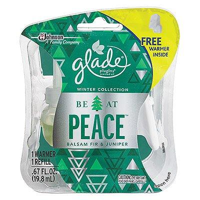SC Johnson Glade Holiday Plug-In With Free Warmer, Spruce Scent