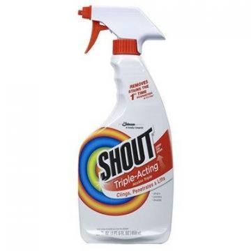 SC Johnson Shout Laundry Stain Remover, 22-oz. Trigger Spray