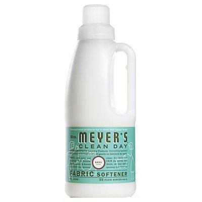 Mrs. Meyer's Clean Day Liquid Fabric Softener, Basil, 32-oz.