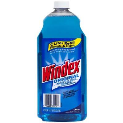 SC Johnson Windex 67.6-oz. Blue Glass Cleaner Refill