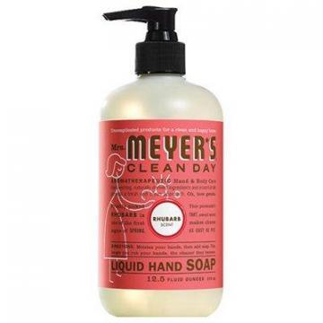 SC Johnson Mrs. Meyer's Clean Day Liquid Hand Soap, Rhubarb Scent, 12.5-oz.