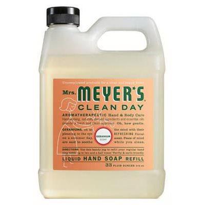 SC Johnson Mrs. Meyer's 33-oz. Clean Day Geranium Scent Liquid Hand Soap Refill