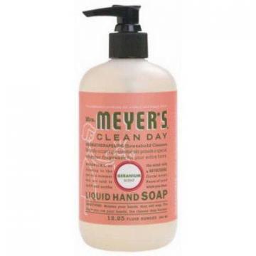 SC Johnson Mrs. Meyer's 12.5-oz. Clean Day Geranium Scent Liquid Hand Soap