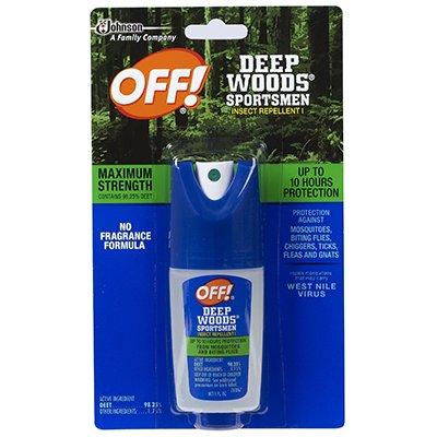 SC Johnson Off! Sportsmen Deep Woods Insect Repellent,1-oz.