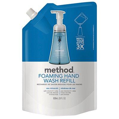 Method Foaming Hand Soap Refill, Sea Minerals, 28-oz.