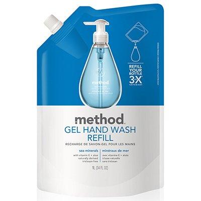 Method Gel Hand Soap Refill, Sea Minerals, 34-oz.
