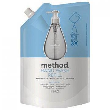 Method Gel Hand Soap Refill, Sweet Water, 34-oz.
