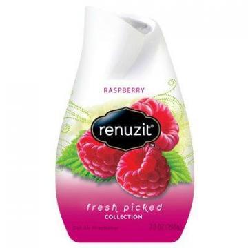 Dial Renuzit Solid Air Freshener, Adjustable, Raspberry, 7-oz.