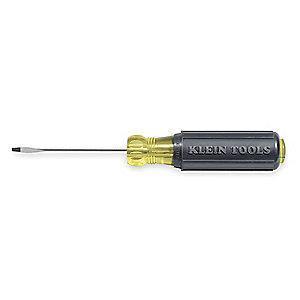 Klein Tools Steel Screwdriver with 2" Shank and 1/16" Keystone Slotted Tip