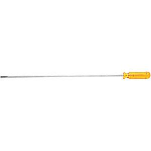 Klein Tools Steel Screwdriver with 18" Shank and 3/8" Keystone Slotted Tip