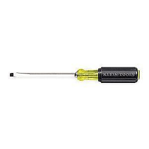 Klein Tools Steel Screwdriver with 12" Shank and 1/2" Keystone Slotted Tip