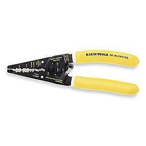 Klein Tools 7-3/4" Solid Wire Stripper, 14 to 12 AWG Capacity