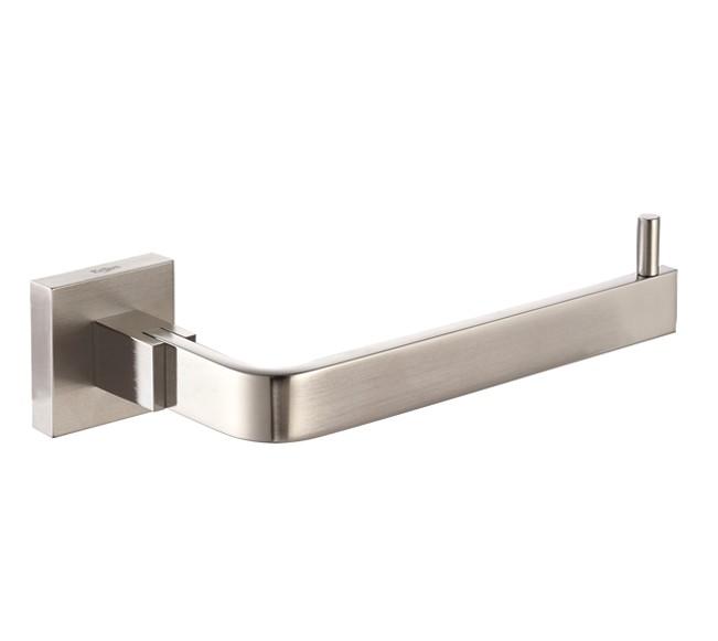 Kraus Aura Bathroom Accessories - Tissue Holder without Cover Brushed Nickel