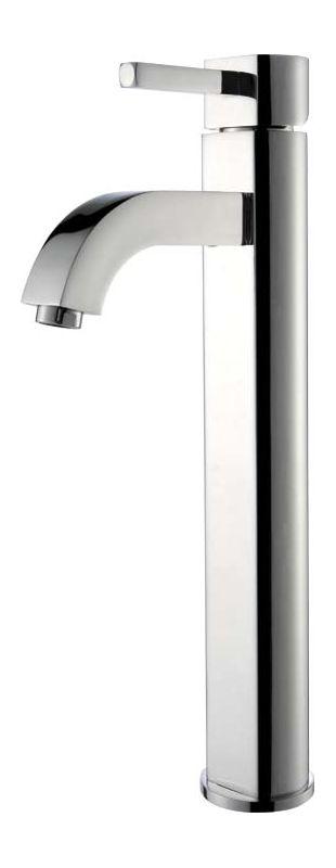 Kraus Rainfall Single-Lever Vessel Bathroom Faucet in Chrome Finish