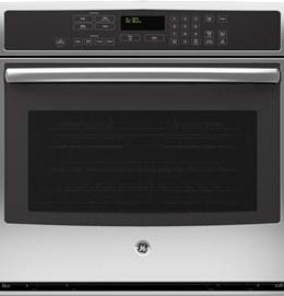 GE 5.0 cu. ft. 30" Electric Convection Self-Cleaning Single Wall Oven in Stainless Steel