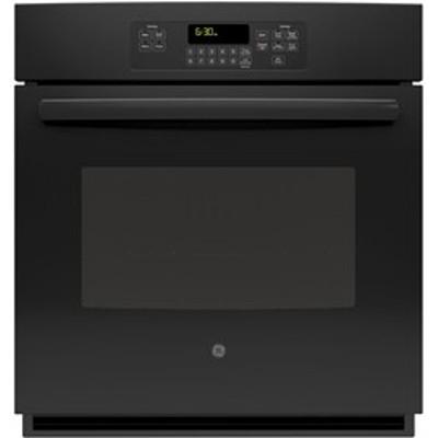 GE 5.0 cu. ft. 30" Electric Self-Cleaning Single Wall Oven in Black