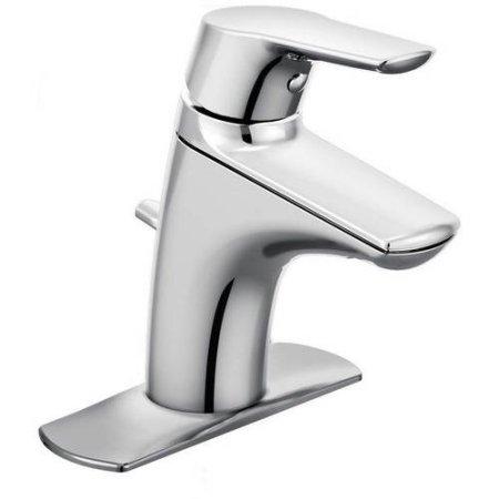 Moen Method Single-Handle Low-Arc Bathroom Faucet in Chrome Finish