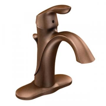 Moen Eva Single-Handle Bathroom Faucet in Oil Rubbed Bronze Finish