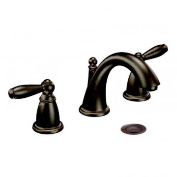 Moen Brantford 2-Handle Widespread Bathroom Faucet in Oil Rubbed Bronze Finish