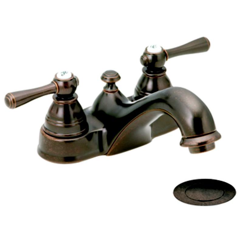 Moen Kingsley 2-Handle Bathroom Faucet in Oil Rubbed Bronze Finish