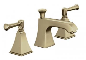 Kohler Memoirs Widespread Bathroom Faucet with Stately Design in Vibrant Brushed Bronze Finish