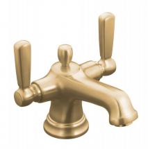 Kohler Bancroft Monoblock Bathroom Faucet in Vibrant Brushed Bronze Finish