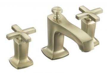 Kohler Margaux Widespread Bathroom Faucet in Vibrant Brushed Bronze Finish