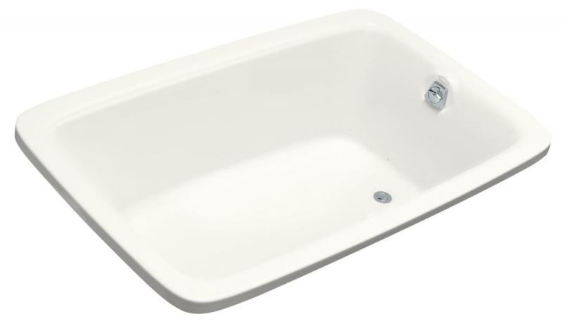 Kohler Bancroft 5' 6" BubbleMassage Bathtub in White