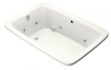 Kohler Bancroft 5' 6" Whirlpool Bathtub in White