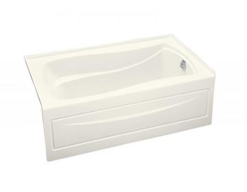 Kohler Mariposa 5' Bathtub with Right-Hand Drain in Biscuit