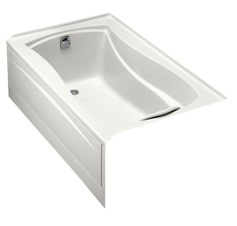Kohler Mariposa 5' Bathtub with Integral Tile Flange and Left-Hand Drain in White