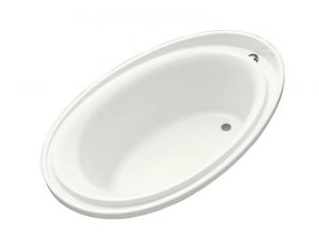 Kohler Purist 6' Acrylic Drop-in Non Whirlpool Bathtub in White