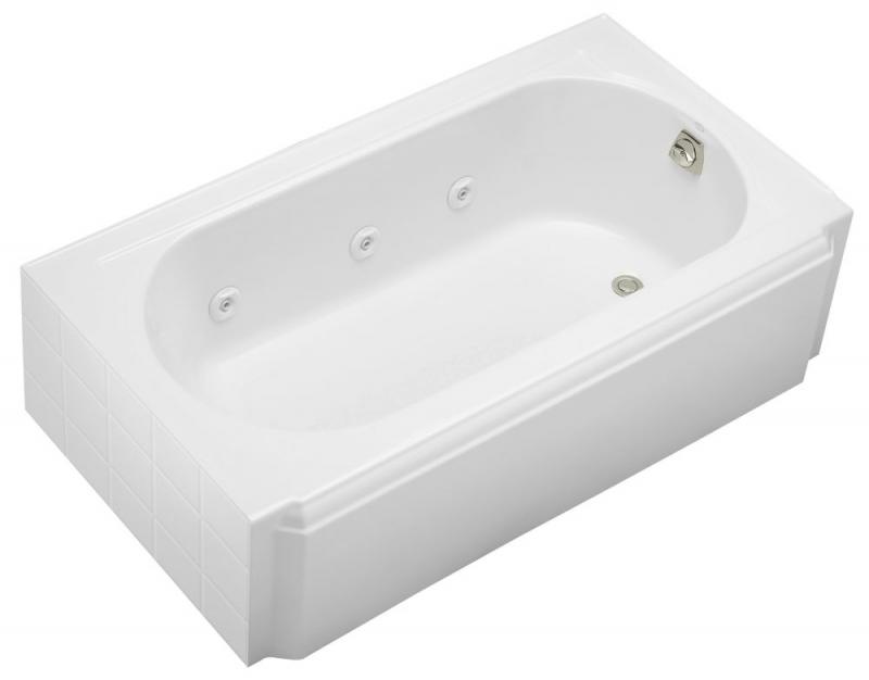 Kohler Memoirs 5' Whirlpool Bathtub in White