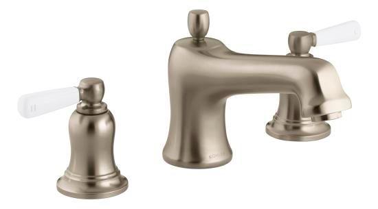 Kohler Bancroft Deck-Mount Bath Faucet with Ceramic Handle