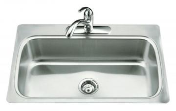 Kohler Verse Single-Basin Self-Rimming Kitchen Sink