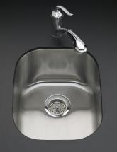 Kohler Undertone Rounded Single-Basin Undercounter Kitchen Sink