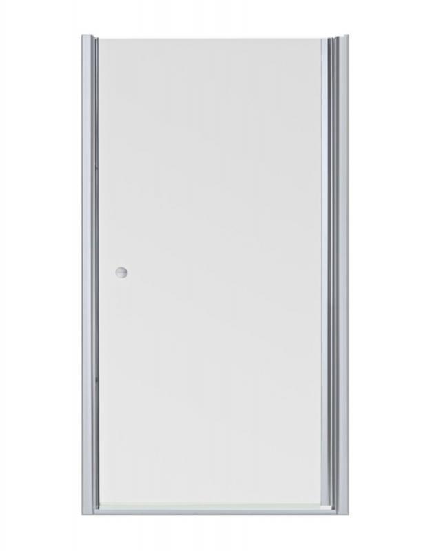 Kohler Fluence Frameless Pivot Shower Door in Bright Silver