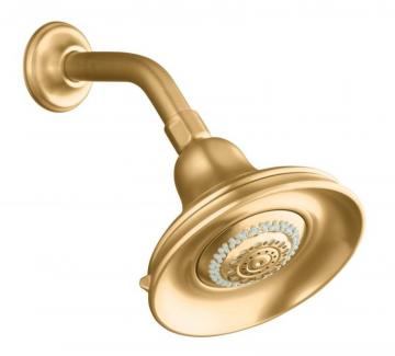 Kohler Bancroft Multi-Function Showerhead in Vibrant Brushed Bronze
