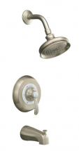 Kohler Fairfax Rite-Temp Pressure-Balancing Bath/Shower Faucet in Vibrant Brushed Nickel