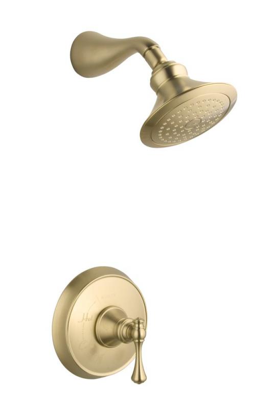 Kohler Revival Rite-Temp Pressure-Balancing Shower Faucet in Vibrant Brushed Bronze