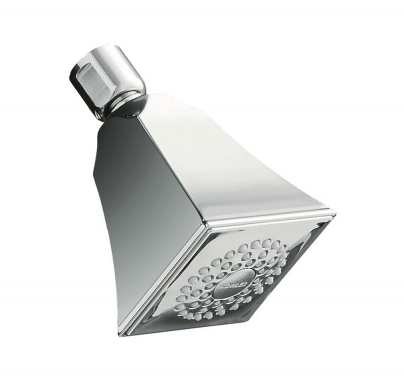 Kohler Memoirs Single-Function Showerhead with Stately Design in Polished Chrome