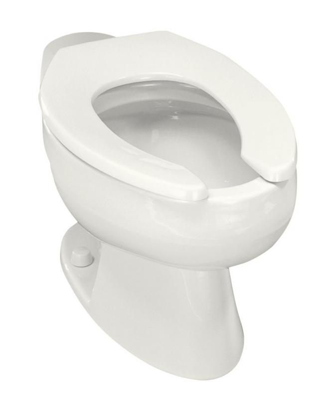 Kohler Wellcomme Elongated Toilet Bowl Only in White