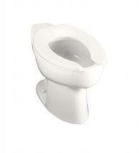Kohler Highcrest Elongated Toilet Bowl Only with Rear Spud in White