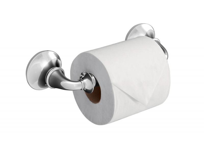 Kohler Forté Traditional Toilet Tissue Holder in Polished Chrome