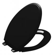 Kohler Glenbury Quiet-Close Elongated Toilet Seat in Black