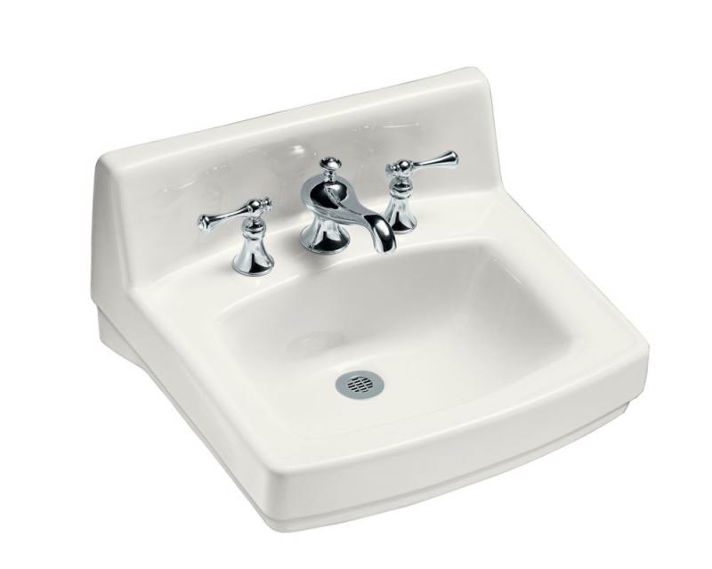 Kohler Greenwich Wall-Mount Bathroom Sink in White