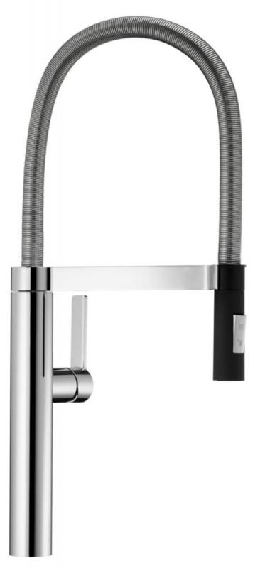 Blanco Pull-Out, Dual Spray Semi-Pro Faucet, Chrome