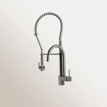 Blanco Single Lever, Professional Faucet With Two Swivel Spouts, Chrome